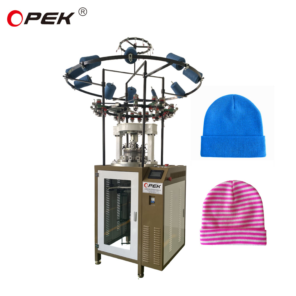 OPEK machine.Benaie machine. scarf knitting machine. hat knitting machine.  rib hat machine . collar knitting machine .Sweater knitting machine .flat  knitting machine .jersey machine. cap knitting mach